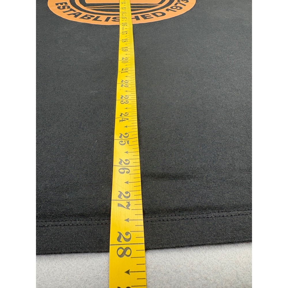 Timberland Mens XL Black Graphic T-Shirt Established 1973 Tree Logo Regular Fit - Picture 8 of 9